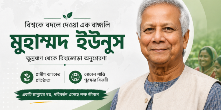 বিশ্বজুড়ে বাংলাদেশকে পরিচিত করা এক নাম: Muhammad Yunus